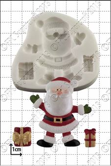 Picture of SANTA AND GIFTS SILICONE MOULDS